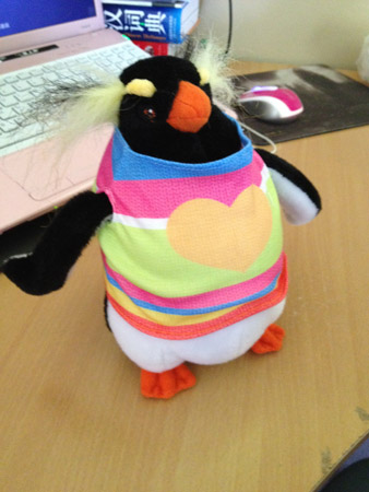 The Help the Penguin toy